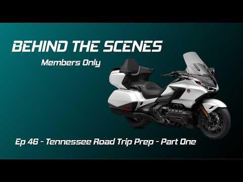 Preparing My 2024 Honda Goldwing For A Road Trip | MEMBERS ONLY