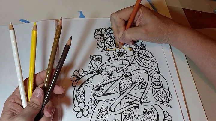 How to make gold using colored pencils
