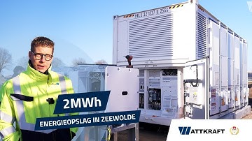 Huawei 2 MWh-opslag in Zeewolde | Zonneklaar x Wattkraft Benelux