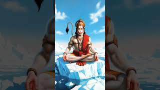 Divine Meditation of Hanuman on Ice | Peaceful Spiritual Energy &amp; Power