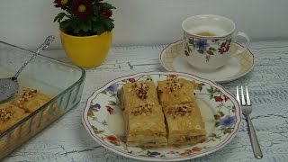 Sütlü Nuriye Tarifi Türkisches Blätterteiggebäck Mit Milchsirup