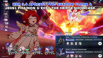 /HSR 3.4 Apocalyptic Shadow/E0S1 Phainon & E0S1 The Herta/ Honkai Star Rail