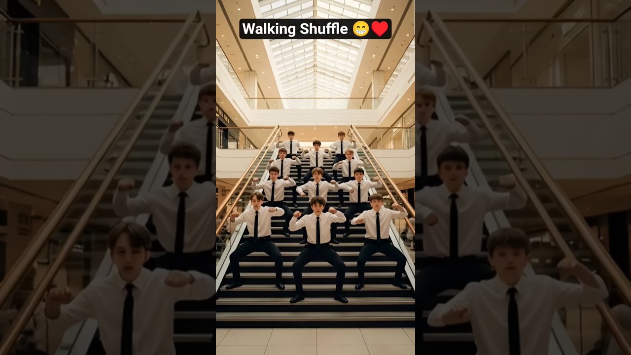 Walking Shuffle Dance 😍🔥 Ритм Берёт Контроль 😄