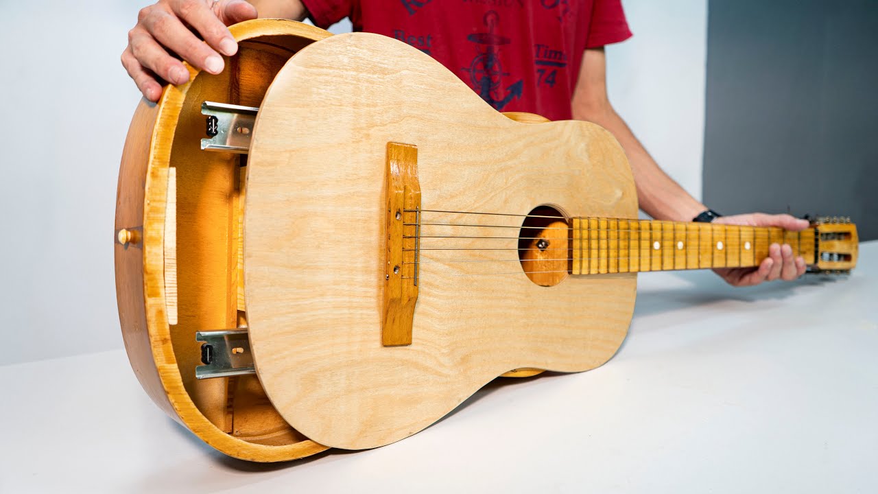How To Make A Old Guitar Effectively Woodcraft YouTube