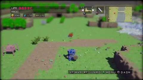 3D Dot Game Heroes - Gameplay 01 (09-30-2009)