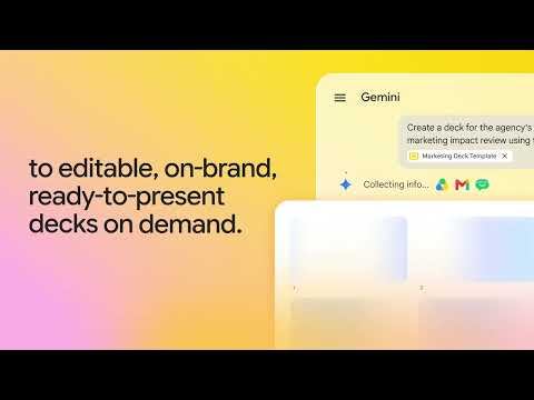 Decks that match your brand, automatically. 🎨