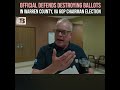Election Official Defends Destroying Ballots in GOP Chairman Election for Warren County, Virginia