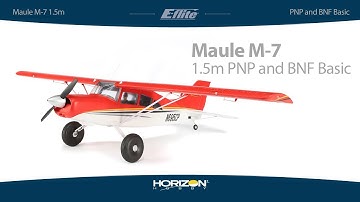 E-flite Maule M-7 1.5m PNP and BNF Basic with AS3X and SAFE Select