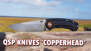 Qsp Knives Copperhead 14C28N G10 Schickes Schneidwerkzeug Messerdepot.de