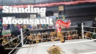 Montez Ford Standing Moonsault (wwe stop motion)