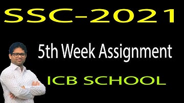 SSC 2021 Assignment 5th week | SSC 2021 5th Week Assignment Question