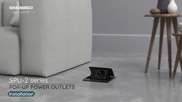How to install Pop-up Power Outlet in concrete floor / SPU-2 series