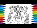 Skibidi Toilet TITAN SPEAKERMAN BOSS Coloring Pages | How to color Titan Speakerman | NCS Music #844
