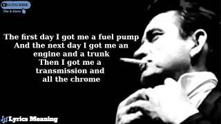 Johnny Cash - One Piece At  A Time | Lyrics Meaning