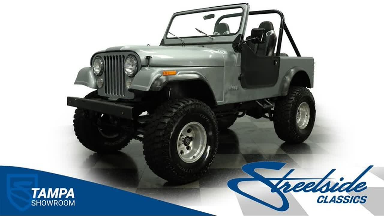 1983 Jeep CJ7 V8 5601-TPA for sale | Charlotte, Atlanta, Dallas, Tampa, Phoenix, Nashville