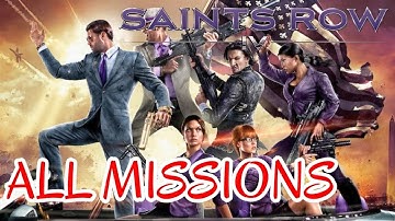 Saints Row 4 - All Missions Walkthrough (No Commentary)