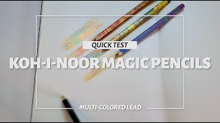 Quick Test: KOH-I-NOOR Magic Pencil Quick Test: KOH-I-NOOR Magic Pencil