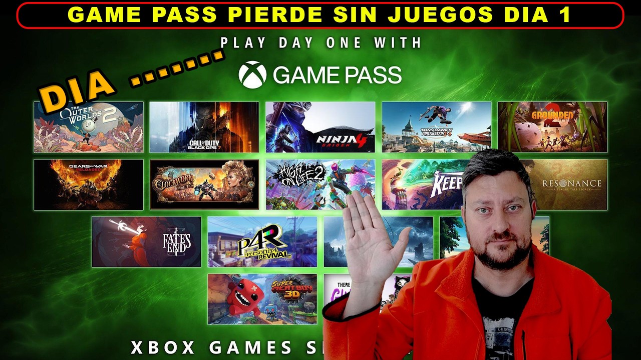 GAME PASS SIN JUEGOS DIA 1 ES MALA IDEA