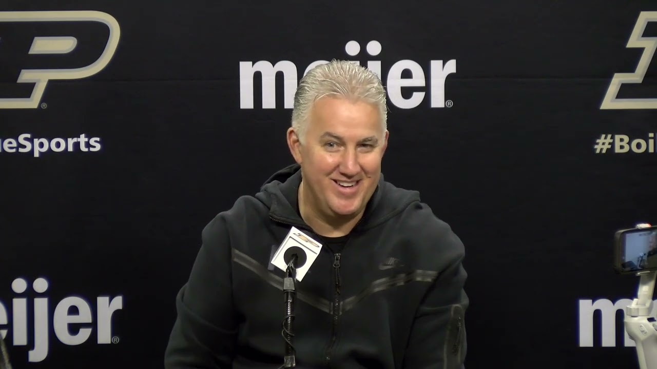 Video — Purdue coach Matt Painter discusses Michigan State and more