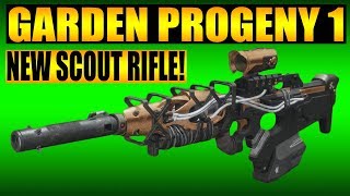 Destiny 2 | GARDEN PROGENY 1 Scout Rifle Gameplay New Forged Weapons