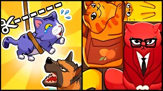 Save the Cat Kitten Escape VS Block Puzzle Cats - All Levels SpeedRun ep 1 screenshot 3