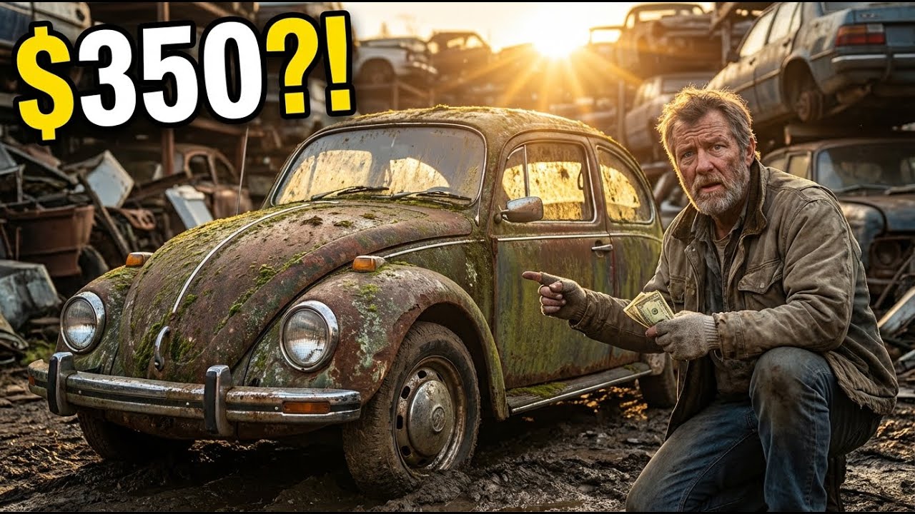 I Paid Just $350 for This VW Beetle from a Junkyard – Was It Worth It?
