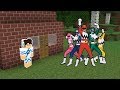 DESAFIO DA BASE VS CREEPYPASTA POWER RANGERS NO MINECRAFT ! SOBREVIVI AOS POWER RANGERS MALVADOS ?