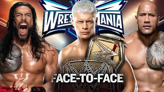 🔴 Roman Reigns vs The Rock vs Cody Rhodes Undisputed Championship Match| WWE 2k24 #live