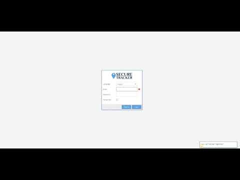 SECURE TRACKER - How to Register & Login