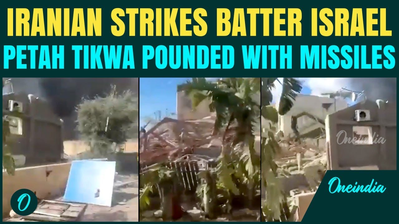Iran Tries to KILL 240,000 Israelis? CLUSTER BOMBS Destroy Petah Tikwa | Deadliest Missile Unleashed
