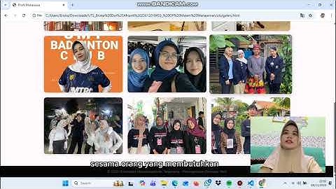 Project UTS Pemrograman Web Semester 5 | Website Profil by Briska Dwi Afrianti