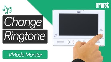 How to Change the Ringtone - Urmet VModo Handsfree Monitor