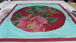 Steam at Home 01  3 Minutes Tutorial  Silk Painting Beginner