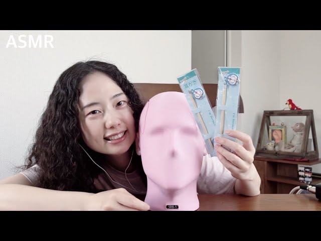 【ASMR】ドラえもん耳かき🔔 / Ear Cleaning 【ダミーヘッド】【SRB-1】