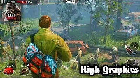 LEFT TO SURVIVE , ZOMBIE GAMES GAMEPLAY - Android Gameplay