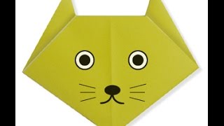 折り紙 動画 かわいい猫の折り方30選 簡単顔だけ 立体でリアルなものも Yotsuba よつば