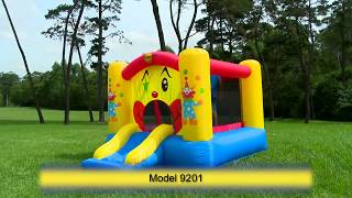 9201 Clown Slide and Hoop Bouncer | Happy Hop Australia screenshot 3