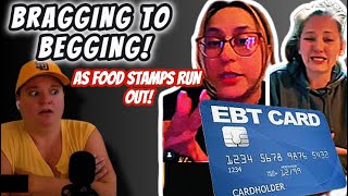 FOOD STAMPS will run out because of Government Shutdown! Entitled TIK TOKers will STORM Walmart?!