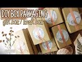 CARA MEMBUAT BOX PACKAGING DARI KARTON | DIY GIFT BOX | KRAFT BOX