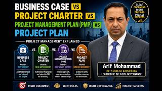Business Case vs Project Charter vs Project Management Plan (PMP) vs Project Plan Explained