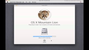 OSX - Clean Install of Mountain Lion