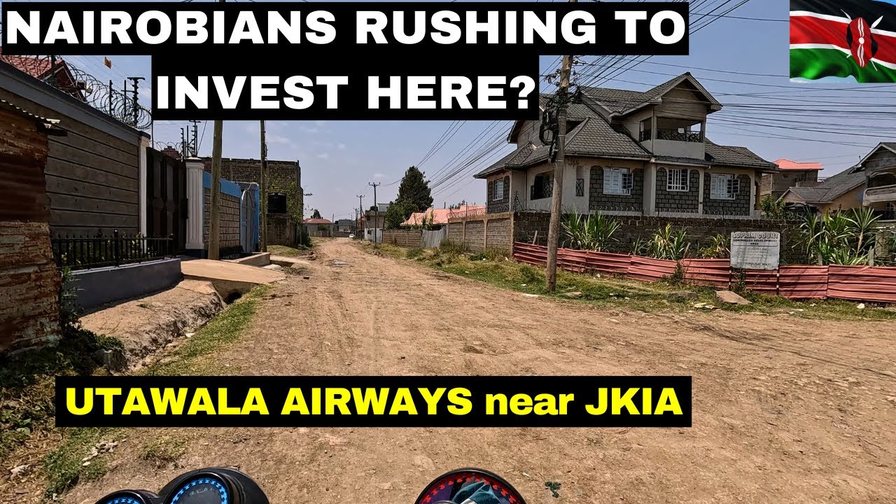 Район аэропорта Найроби (тур Utawala Airways, часть 1)