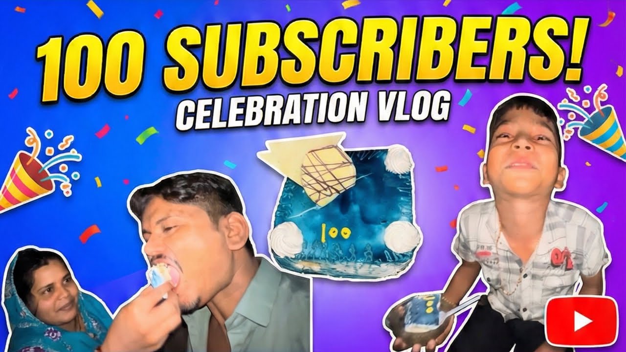 Subscribers Complete 100 subscribers complete 🥹 celebration 🎉 - YouTube