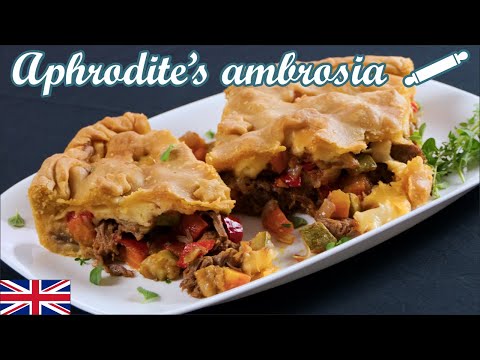 Marinated Beef and Vegetable Pie - Easy Homemade Dough