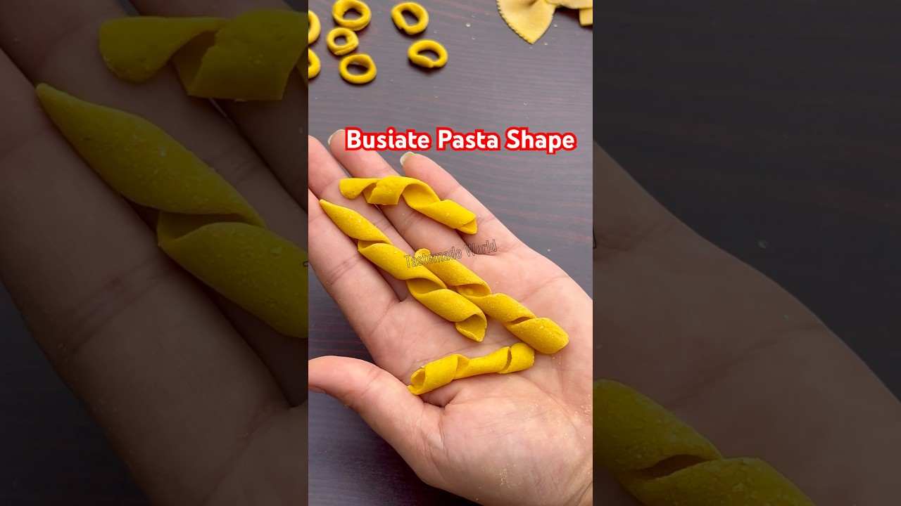 Easy Busiate/Fusilli al ferretto Pasta Shape 