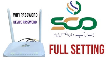How to change SCO special communication organization fiber to home internet device wifi password.