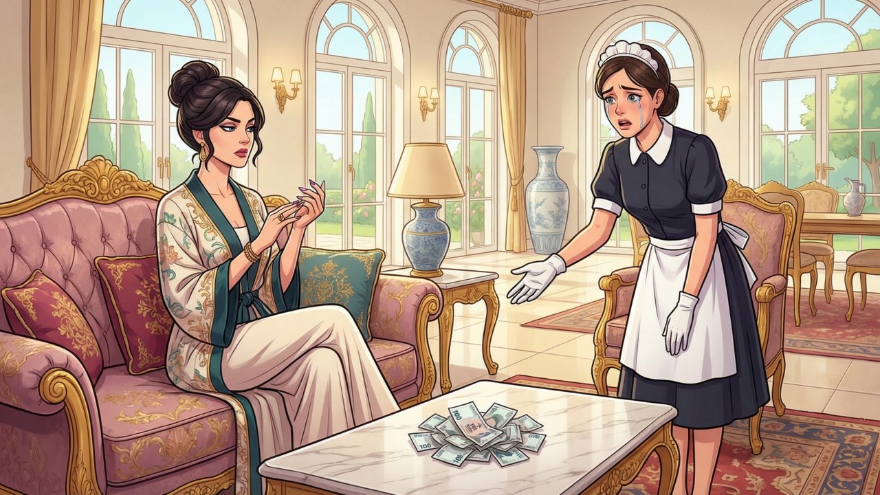 Hizmetçisine Her Ay Eksik Verdi 