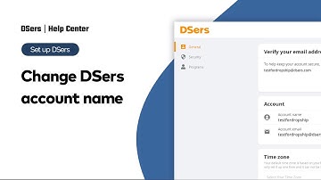 Set up DSers - Change DSers account name - DSers