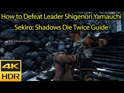 Vidéo: Combat De Sekiro Leader Shigenori Yamauchi - Comment Battre Et Tuer Yamauchi