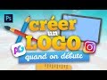 Comment crer un logo sur photoshop  tuto dbutant